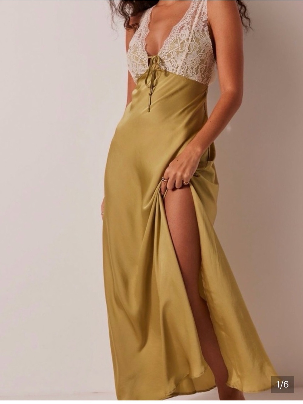 Free People Countryside Maxi Slip Dress